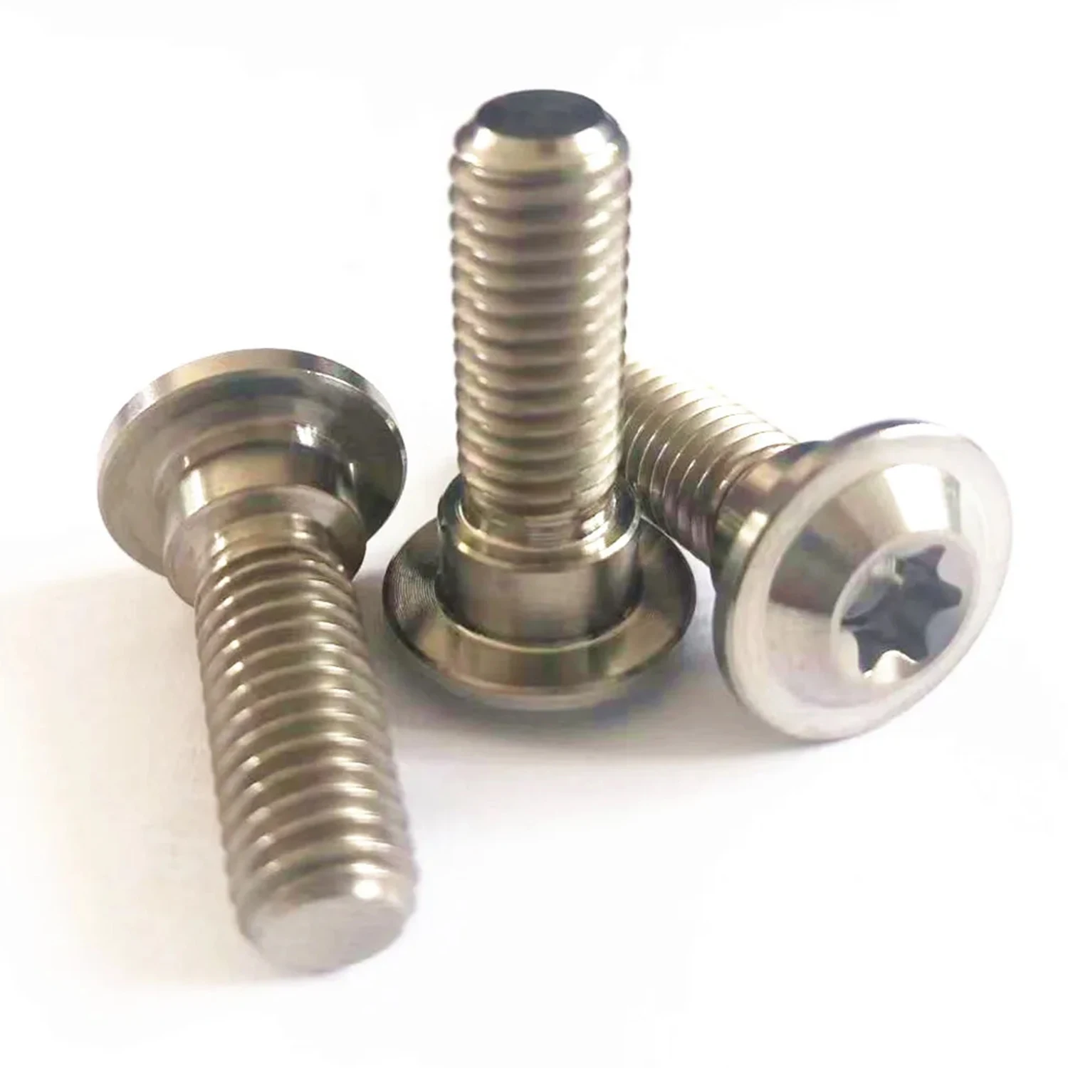 GR5 Disc Bolt Titanium Plain Finish Motorcycle Studs ANSI Standard Wholesale Metal Studs Bolts for Motorcycle