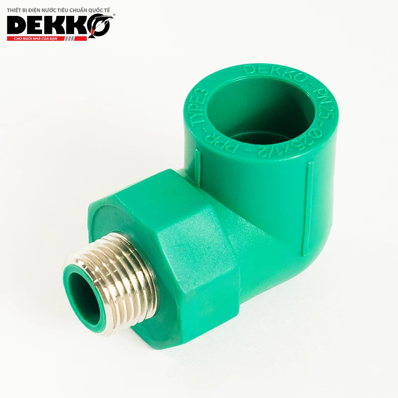 DEKKO DN25 PPR фитинги клапан локтевой тройник муфта фитинг трубы с внутренней резьбой