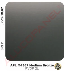 ALUCOPANEL A1 Metallic / Solid HDPE Thrice Coated  Aluminium Composite Material | Approved Euroclass A1 Non-combustible core ACP