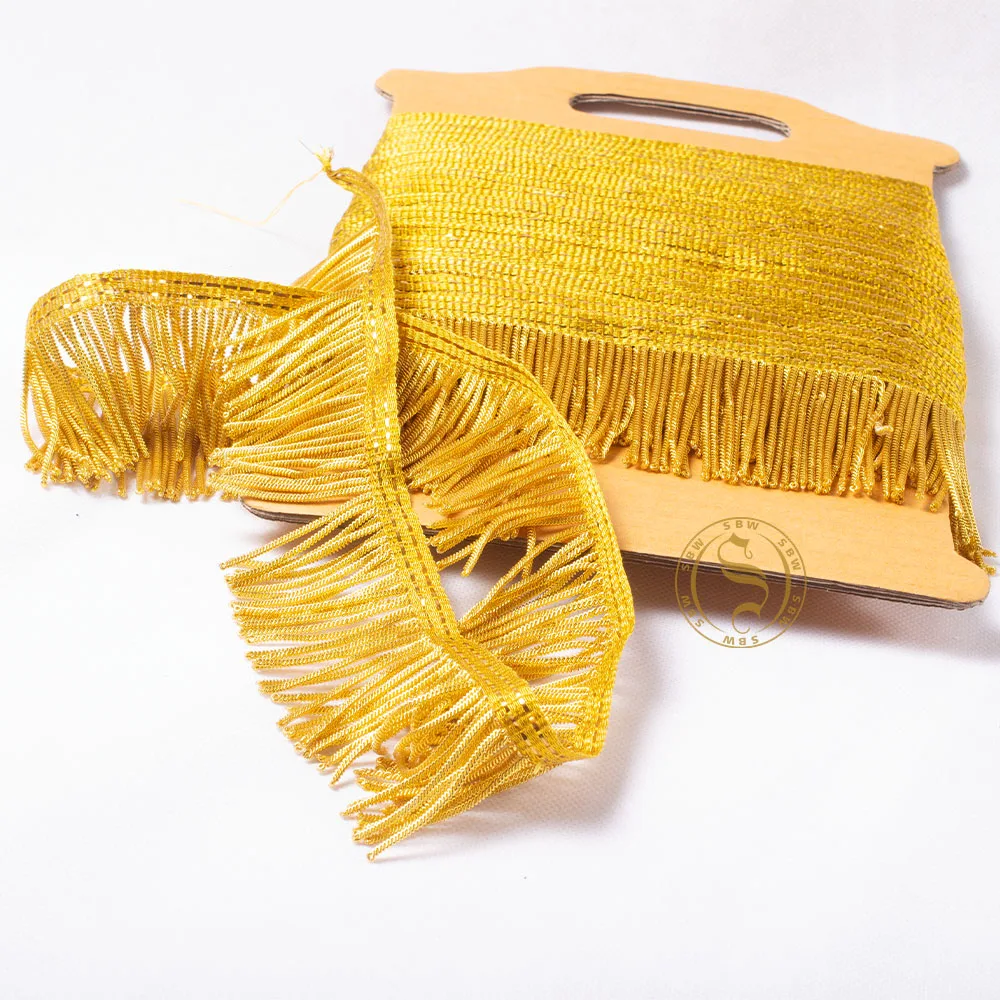 OEM Bullion Fringe Cotton Silk Borders Gimps 100% Viscose 3 Inch Tassel Quantity Decorative Trimmings Tassels Trimmings Fringes