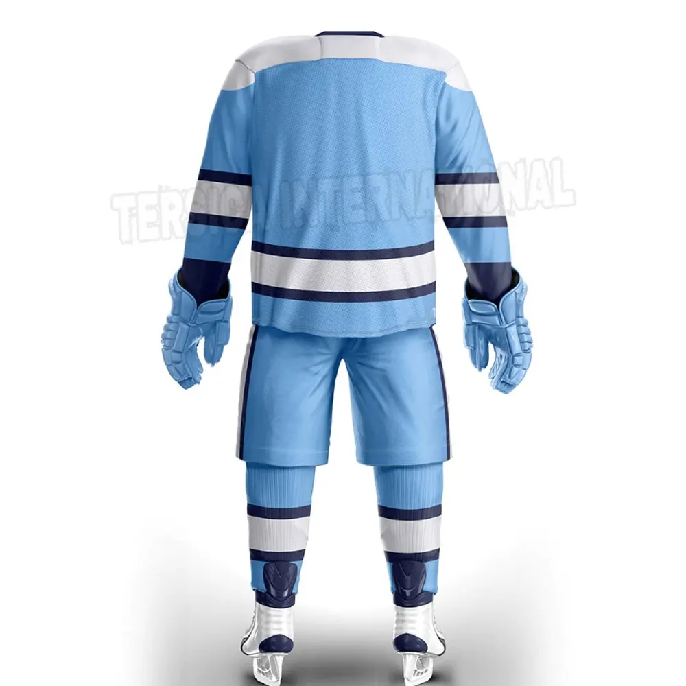 High Quality Polyester  Men Ice Hockey Uniforms Unisex New Custom Men Ice Hockey Uniforms For Online Sale