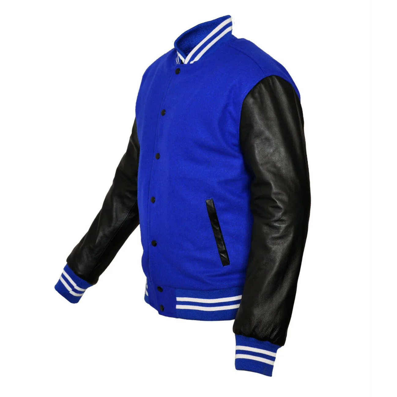 Leather & satin or custom material best selling varsity jacket popular design durable reasonable price varsity jacket