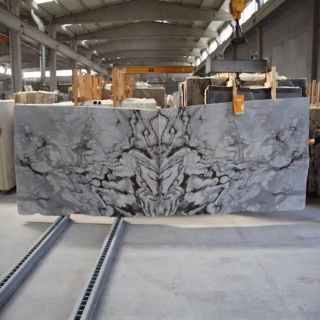 Stin Grey for Floor Tiles Marble and Marble Wall Panel Applications from Turkish Marble Slabs Manufacturer with Best Prices