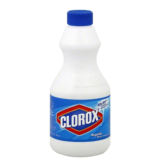 Clorox Disinfecting Liquid Bleach, Regular Scent, 121 fl oz