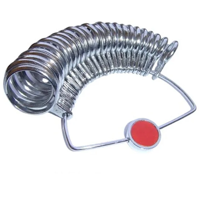 Finger size half round A - Z, 1 - 6 (32 rings) width 3.50MM jewellery tools jewelry making supplies