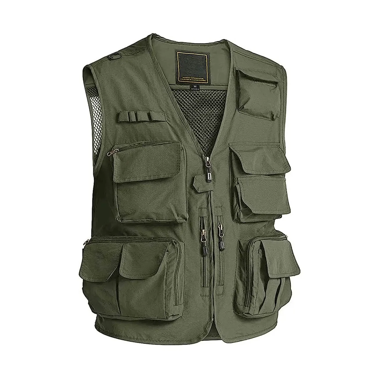 Top style new fashion your own logo safety vest