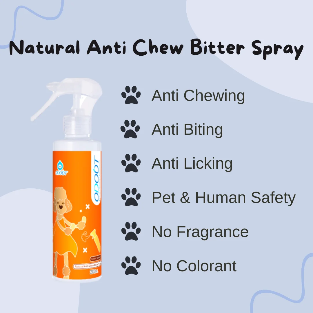 Anti-Lick Paw Spray for Cat