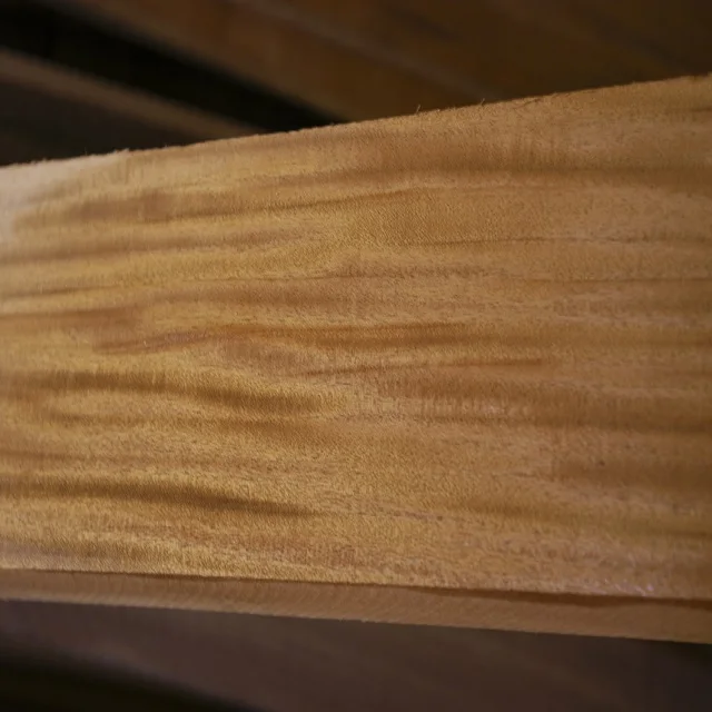 Hot Sale Prefinished T&G Joint Mahogany Color Brazilian Teak Solid Wood Flooring