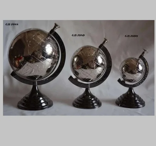 Best Selling World Globe Educational Model New Ball Map World Globe with Metal base Top Quality Earth Globe