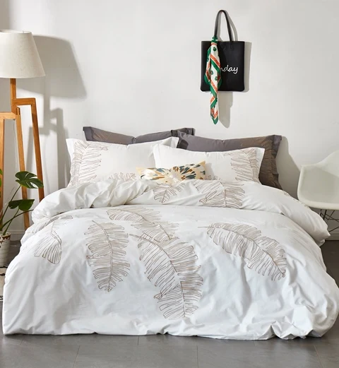 Роскошные комплекты постельного белья из египетского хлопка, премиальные простыни для комфортного сна, Королевский размер, пользовательский размер