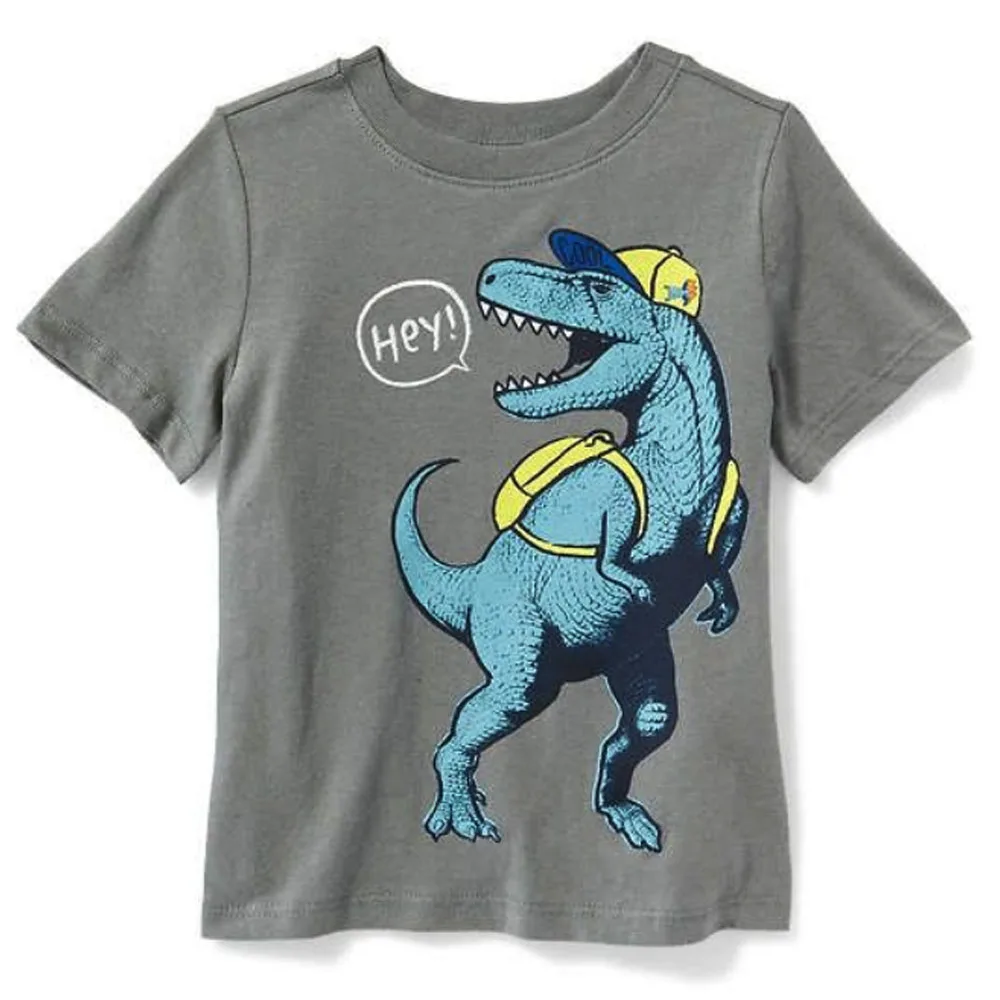 New Design Boys Boutique Clothing Unisex Kids Cotton Summer Tshirts for Age 2-14 for Spring Featuring Unique Prints and Logos