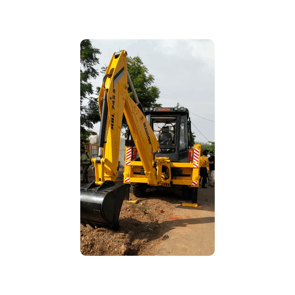 Multi-purpose Construction Equipment Best Agricultural Implement Manitou MBL745ht S Backhoe Loader Manufacturer