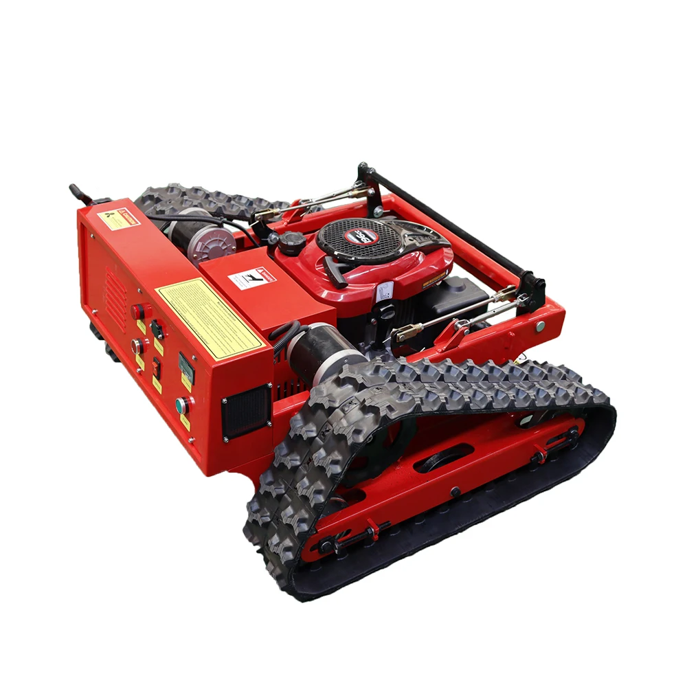 Buy Cheap and Best Quality Crawler Lawn Mower Blade Steel Type Robotic Lawn Mower No Line Lawn Mower