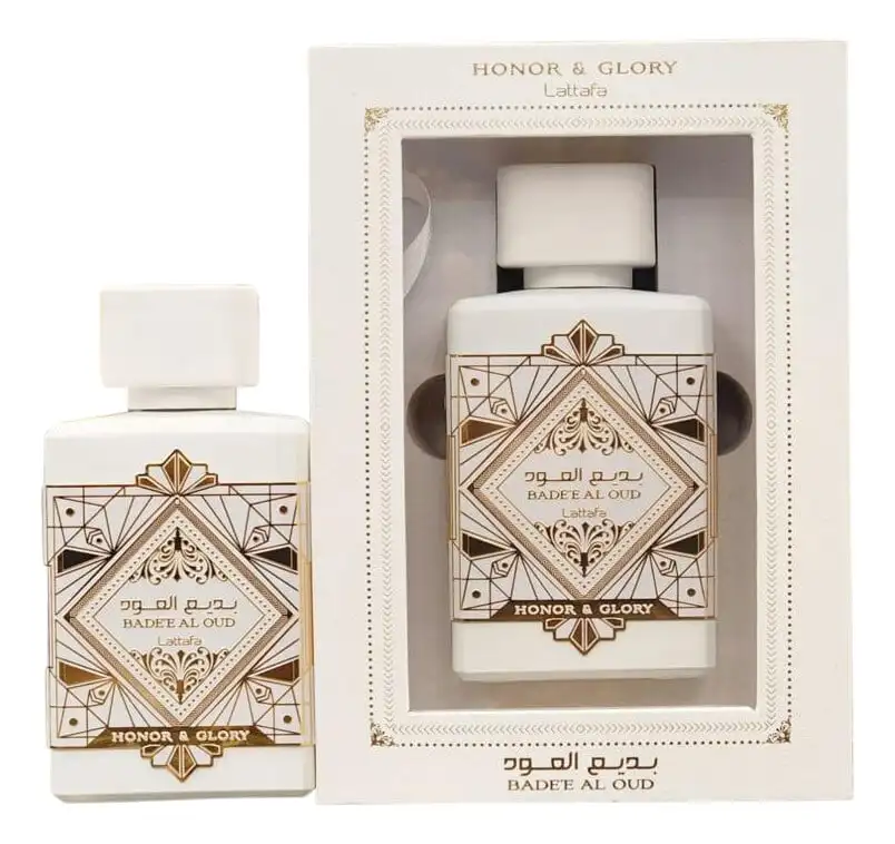 Perfume BADEE AL OUD HONOR & GLORY  by Lattafa 100 ML Eau de perfume Dubai Arabic perfumes UAE