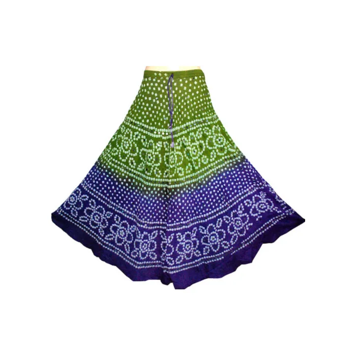 Party Wear Indian Ethnic Bandhani Skirts