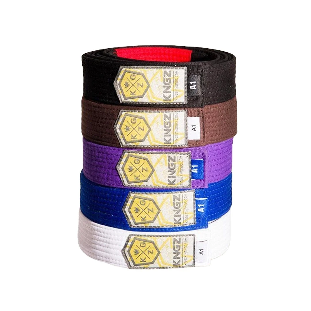Custom Made Professional BJJ BELT  / OEM DESIGN BRAZILIAN JIU JITSU BELT