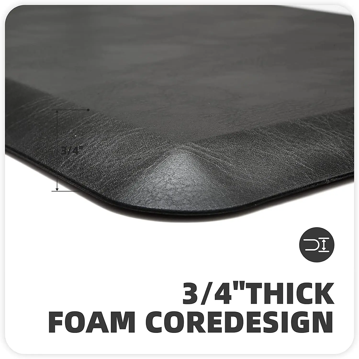 3/4 Inch Thick Anti Fatigue Floor Comfort Mat Workplace Standing Mats for Office