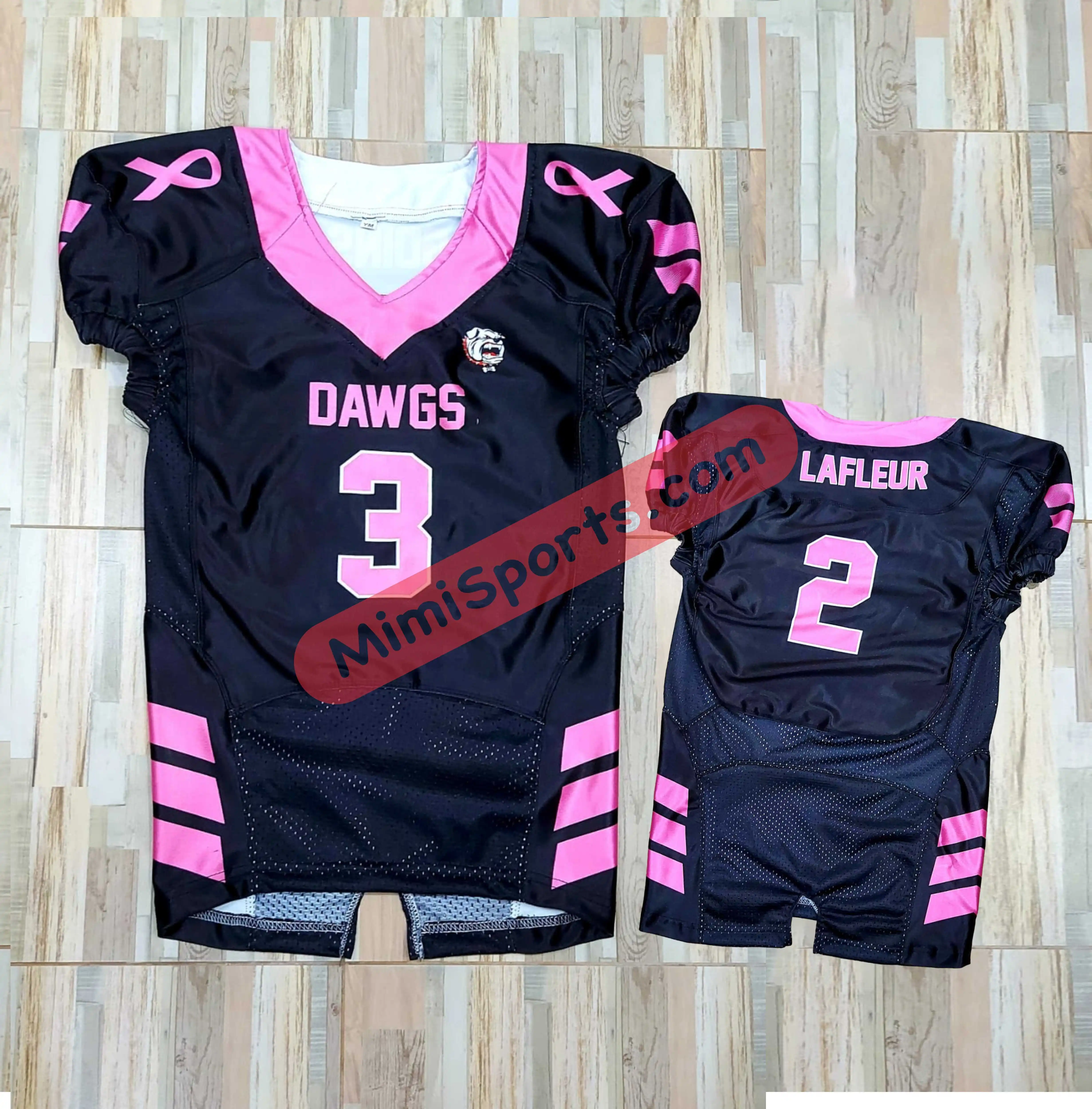 Pakistan Made American Football Uniform Trending Tackle Twill Design College Team Matches Custom Embroidery Best PatmaSports