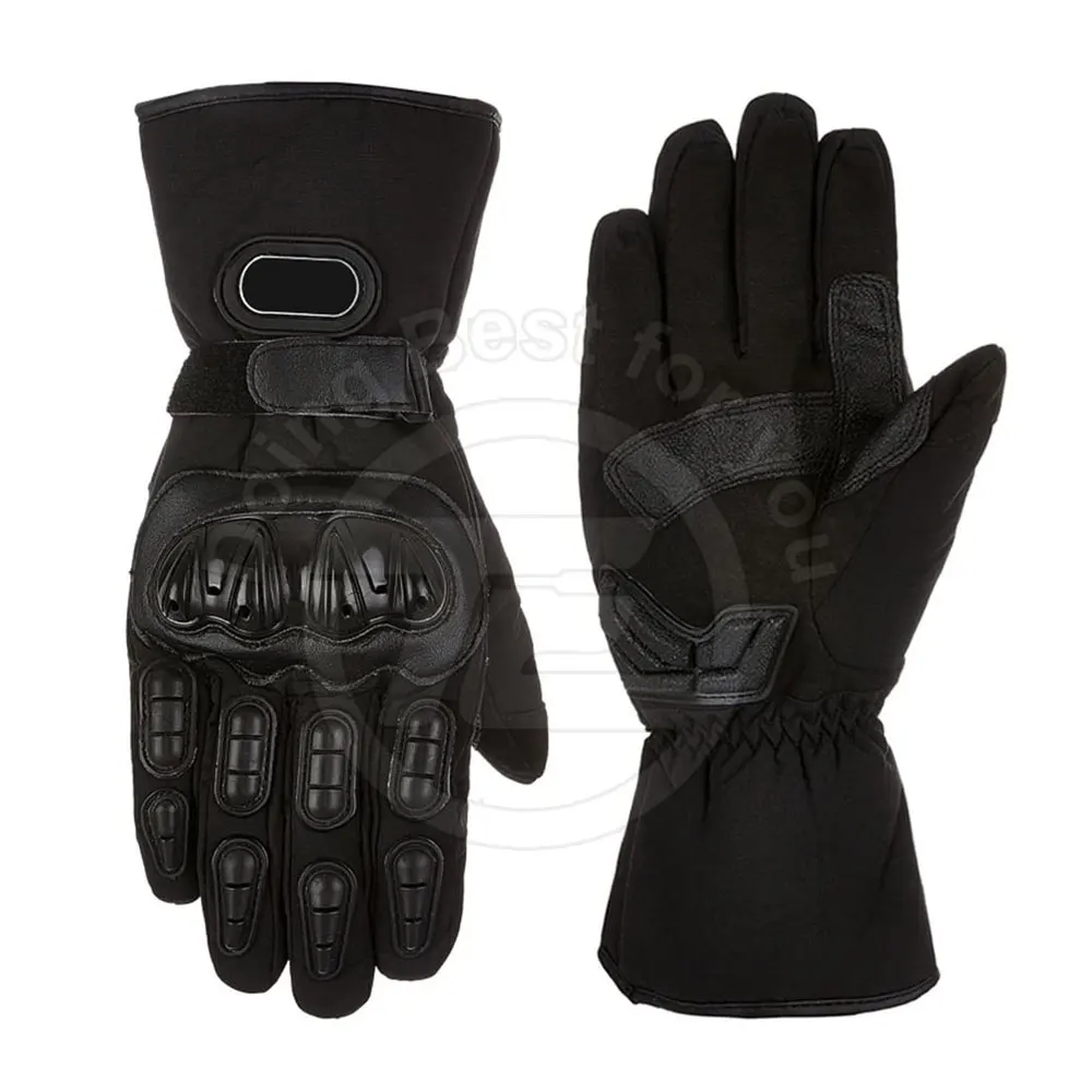 Full Finger Men Motorbike Gloves Hot Selling Hand Protective Motorbike Leather Gloves