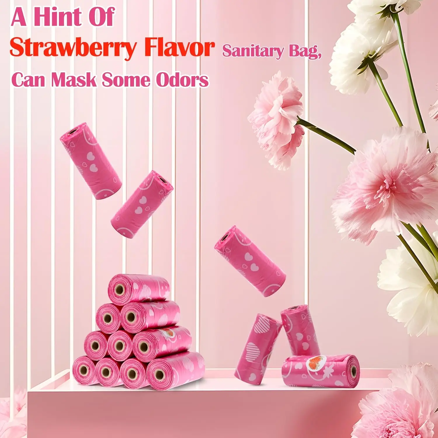 Eco-Friendly Cornstarch-Based Sanitary Disposal Bags for Hygienic and Sustainable Waste Management Available from India