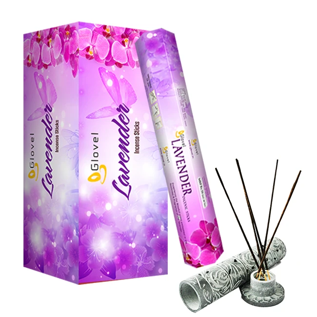 Best Selling 8 Inch Perfumed Incense sticks with Square box packing (8 sticks) Agarbatti Pooja Item for Home