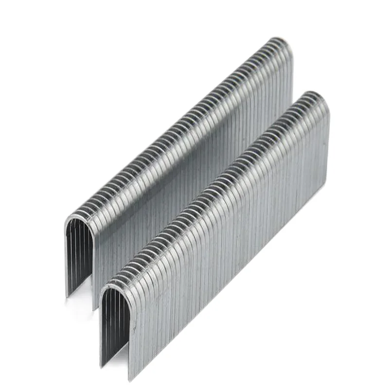 Chinese Factory Direct Sale 20 Ga 21Ga 5.2MM 4J Series 413J 80 Staple Nails Furniture Pneumatic Nails/