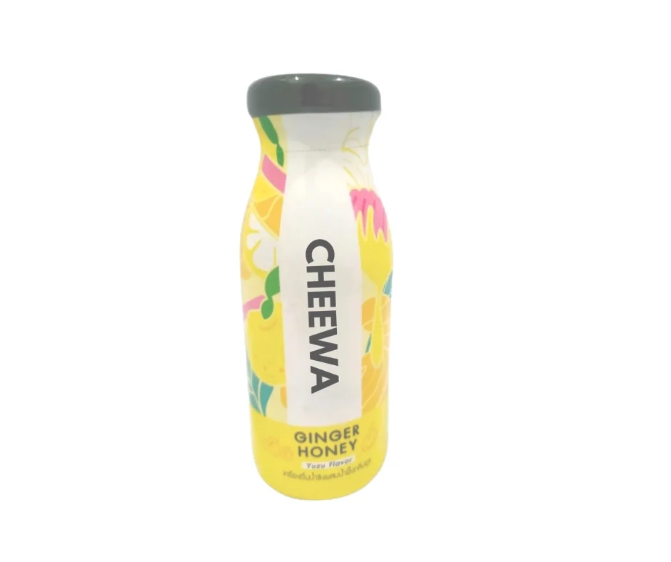 CHEEWA Ginger Drink with Honey180 ML Premium Product From Thailand  Kancheewalanad company limited drinking soft water