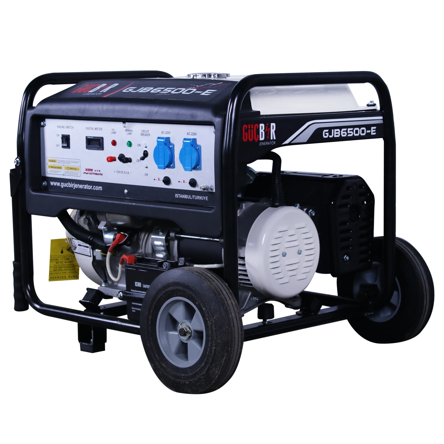 Портативная бензиновая генераторная установка 5,5 ква, мощный генератор, премиальное Резервное изменение, автоматический выключатель, устойчивый генератор