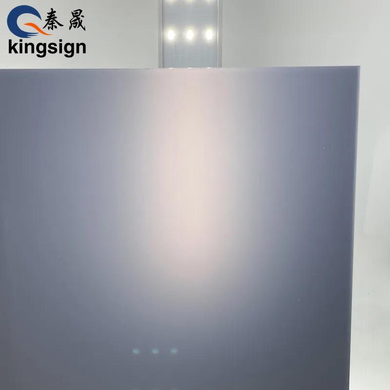 Kingsign solid sheet day black and white at night acrylic sheets