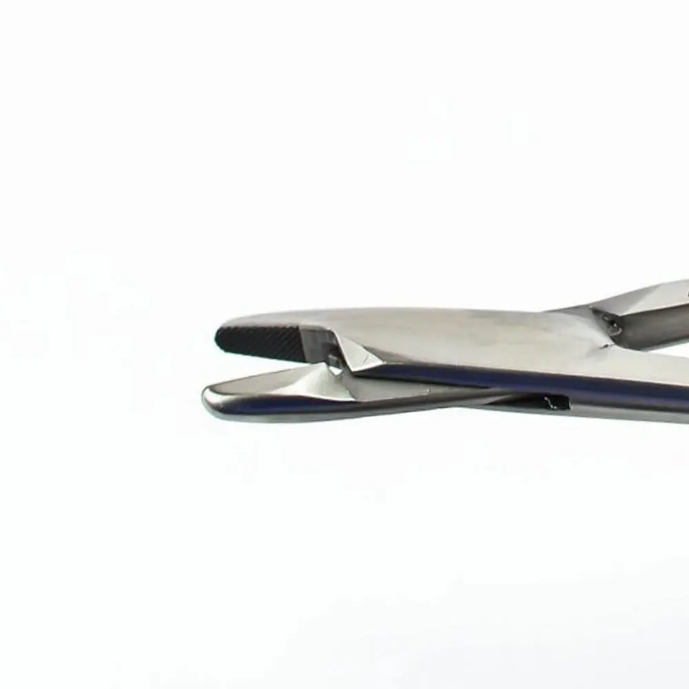 Cooley Baumgarten Needle Holder Wire Twister Blunt Jaws Tungsten Carbide 20cm Forceps Surgical Instruments