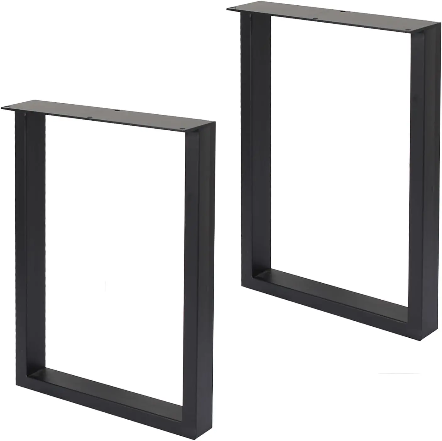 Heavy Duty Black Metal Table Legs for Coffee and End Tables Modern DIY Furniture Legs for Kitchen and Outdoor Use Bench Legs