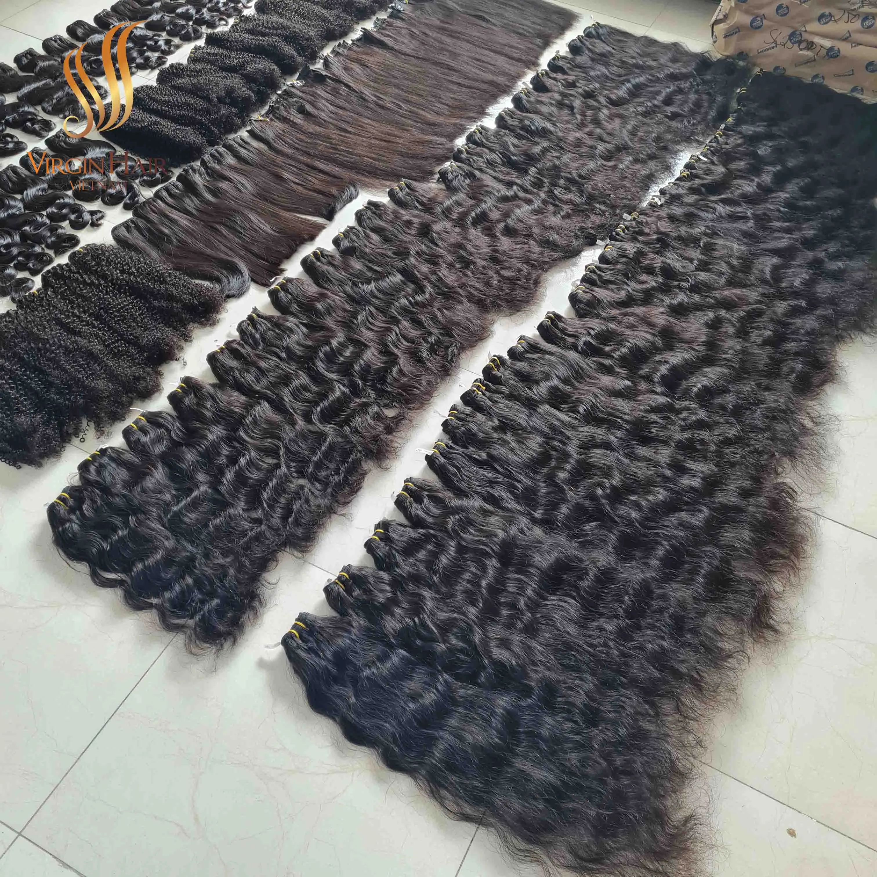 Cambodian Natural Wave Hair Bundles With Lace Closure Cuticle Aligned Hair Vendors