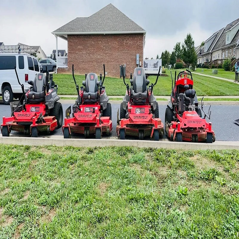 New Speedy Zero Turn Gravely Lawn Mower 52-in 23-HP V-twin Zero-turn Lawn Mower for Garden and Commercial Use