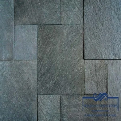 Factory Direct Supply High Quality Himachal Black Quartzite Slate Stone Tiles Wall Panel wall Cladding Interior Exterior