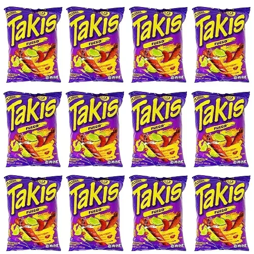 Оптовая продажа Takis Fuego 70 г лучшие скрученные чипсы из тортильи/Takis Blue