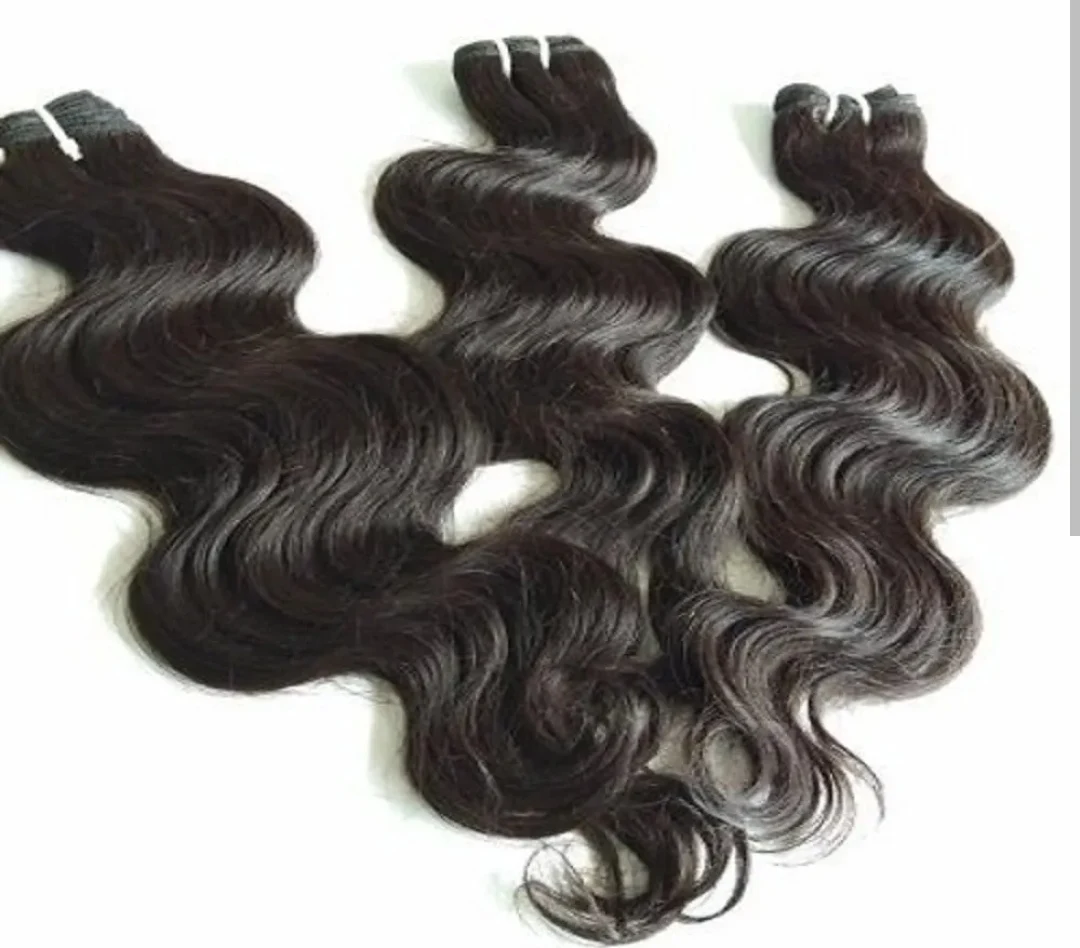 100% NATURAL VIRGIN UNPROCESSED TEMPLE HUMAN HAIR DEEP CURLY EXTENSIONS NATURAL BLACK AND BROWN COLOURS WITH FREE DHL SHIPPING