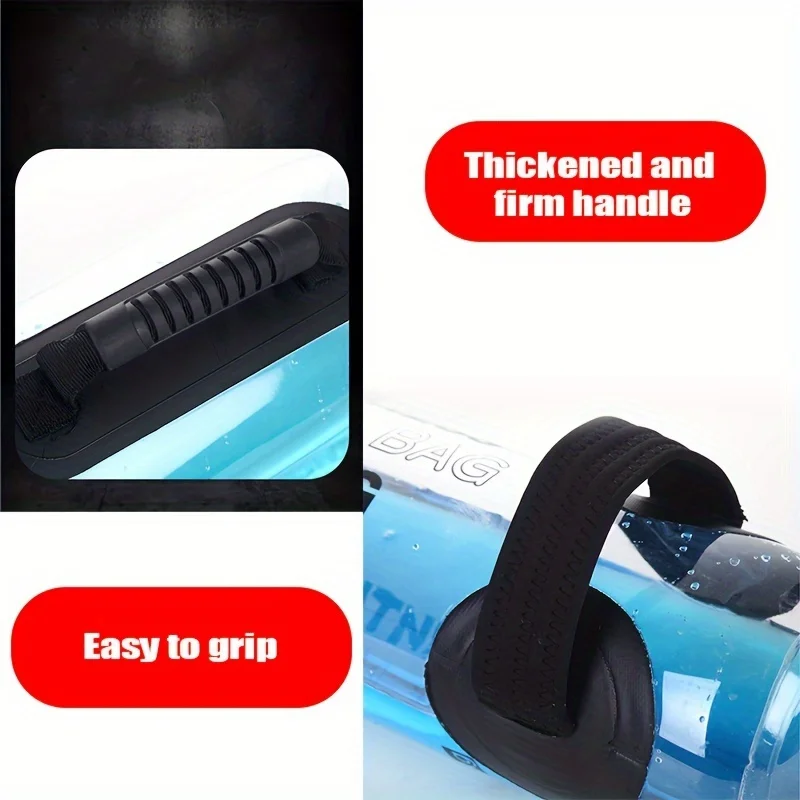 Fitness lifting equipment Easy to carry outdoor and home inflatable fitness water aqua bag can adjust the weight