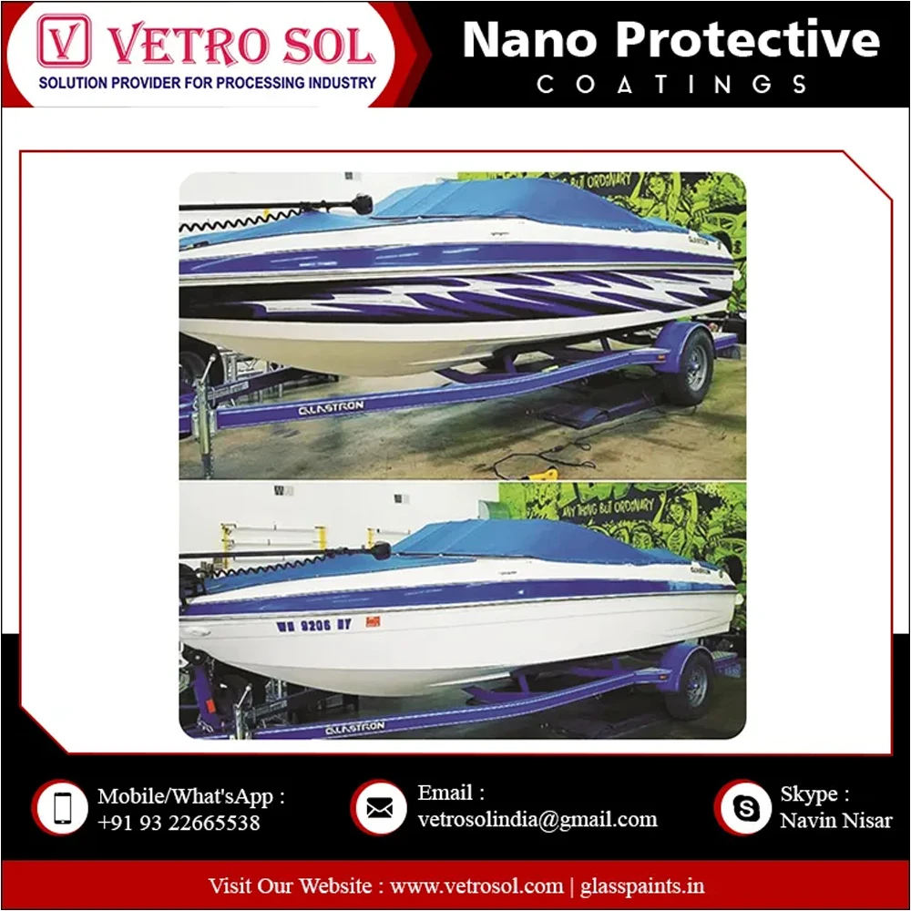 High Quality  Long Lasting Marine Ceramic White Nano Coating Paint Vetrosol Wholesale Manufacturer