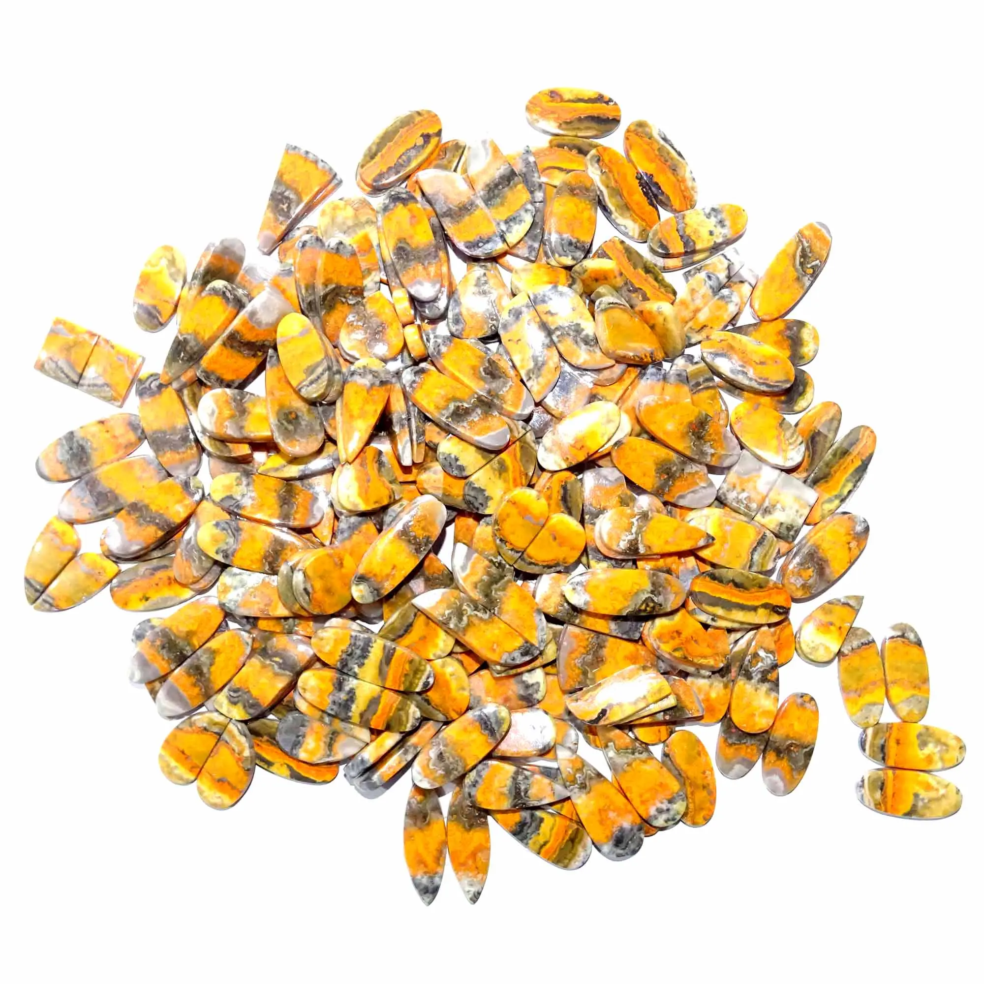 High Quality Bumble Bee Jasper Selected Pieces Bumble Bee Cabochon at Wholesale Prices Direct From Factory