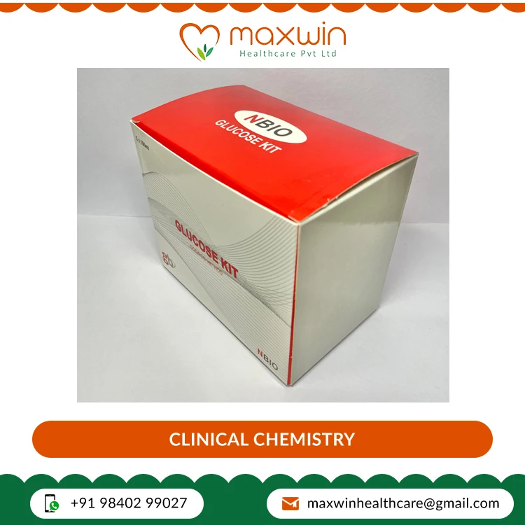 ISO Approved Supplier Selling Best Grade Glucose Clinical Chemistry Reagent Test Kit Set 5 x 100 ml for Diagnosis