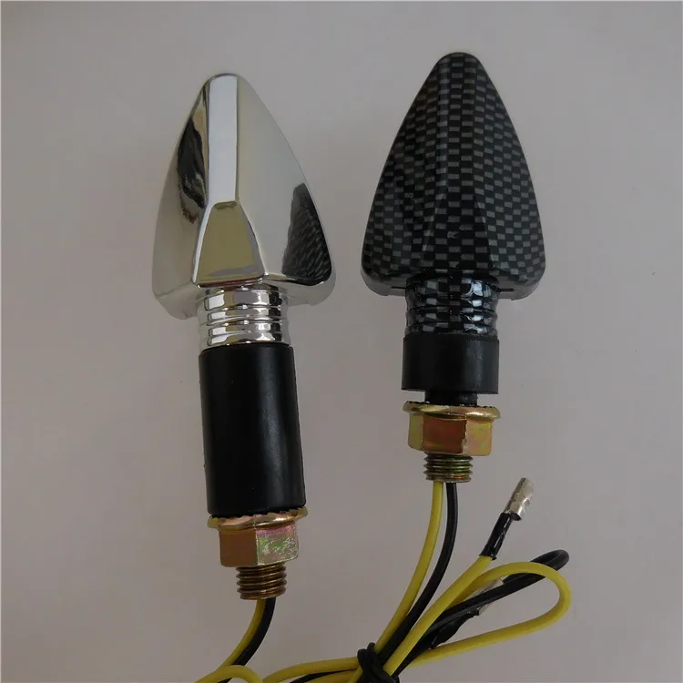 Emark 12V Flowing Universal Motorcycle LED Turn Signal Light with special shape to motorcycle