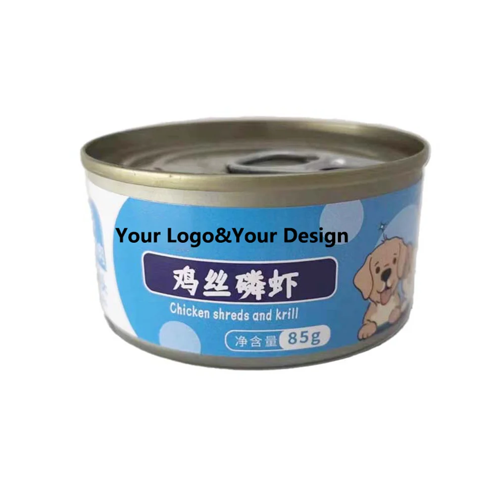 85g 170g 375g No Additives Oem Comida De Gatos Cat Snack Creamy Canned Wet Pet Dog Cat Food Comida Enlatada Para Mascotas