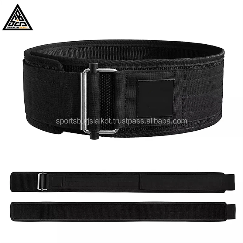 Weight Lifting Neoprene 4 Inches Wholesale Low Price Custom Label Fitness Safety Belt For Men And Women
