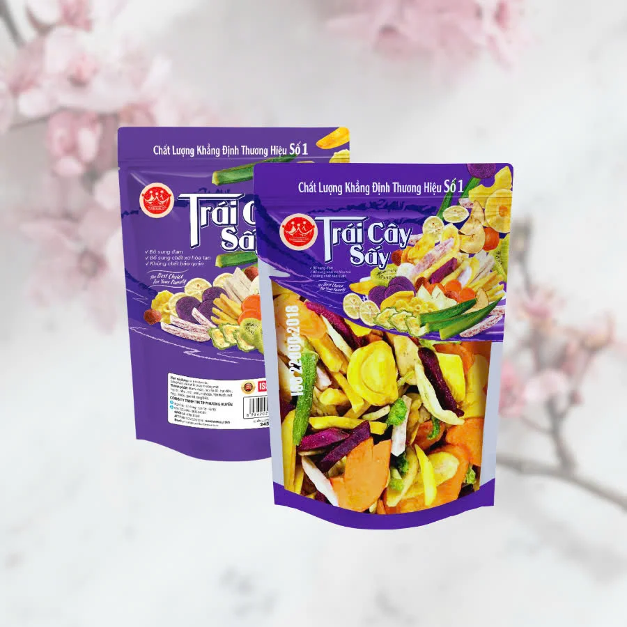 High-quality sugar-free dried fruits from Vietnam, nutrient-rich, sold in bulk, perfect for health-conscious and export markets