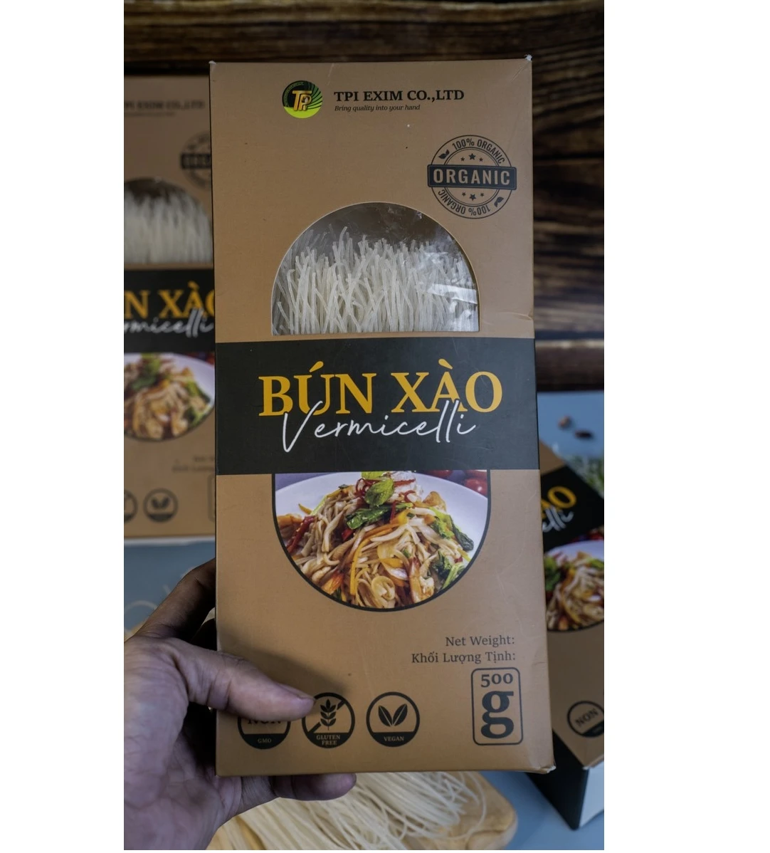 Best Selling Dried Rice Noodles Round Noodle Famous Brand High Quality From Vietnam Stir-fried
