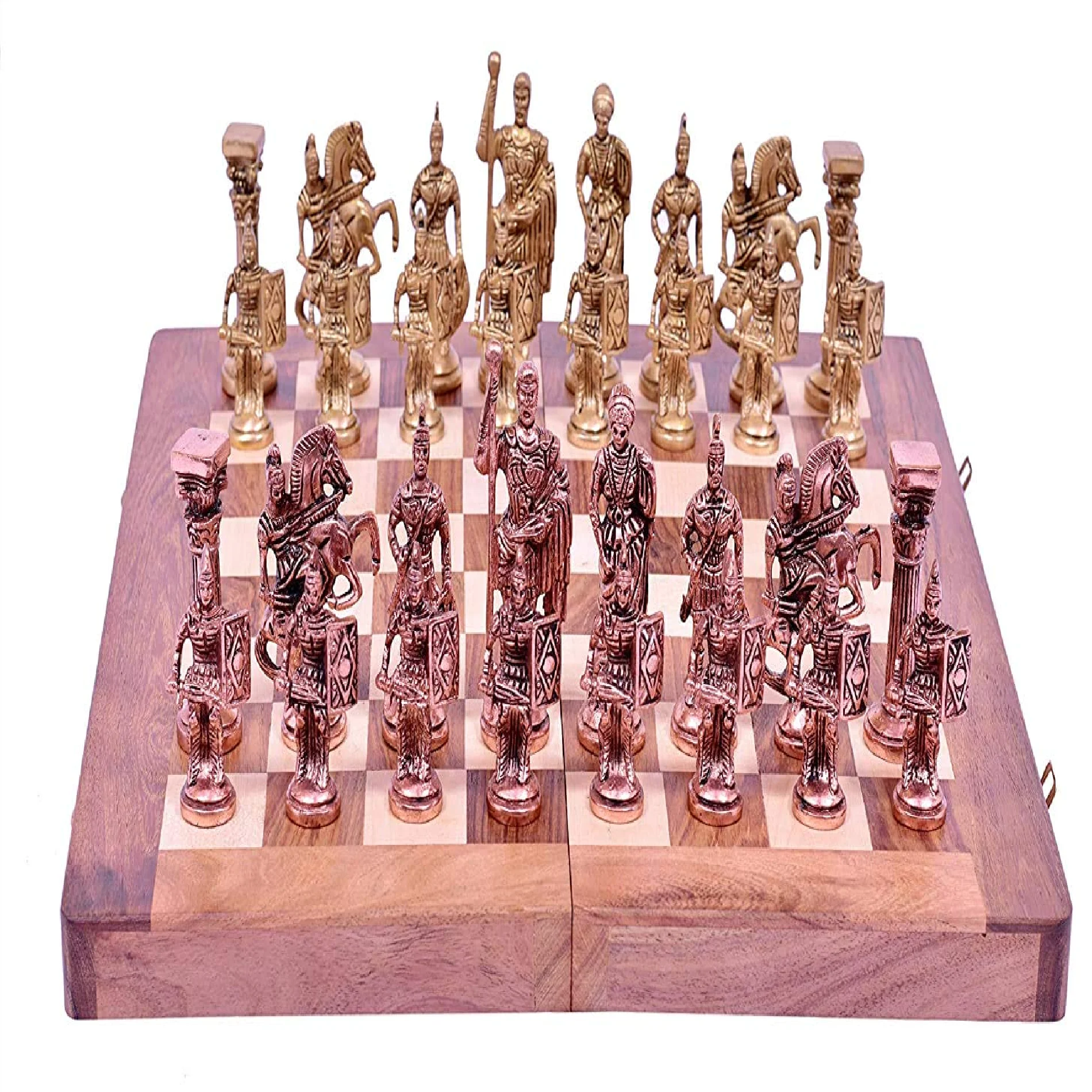 Medieval Times Themed 32 Piece Chess Set For Indoor Chess Game And Table Top Display Direct From Factory at Wholesale Price