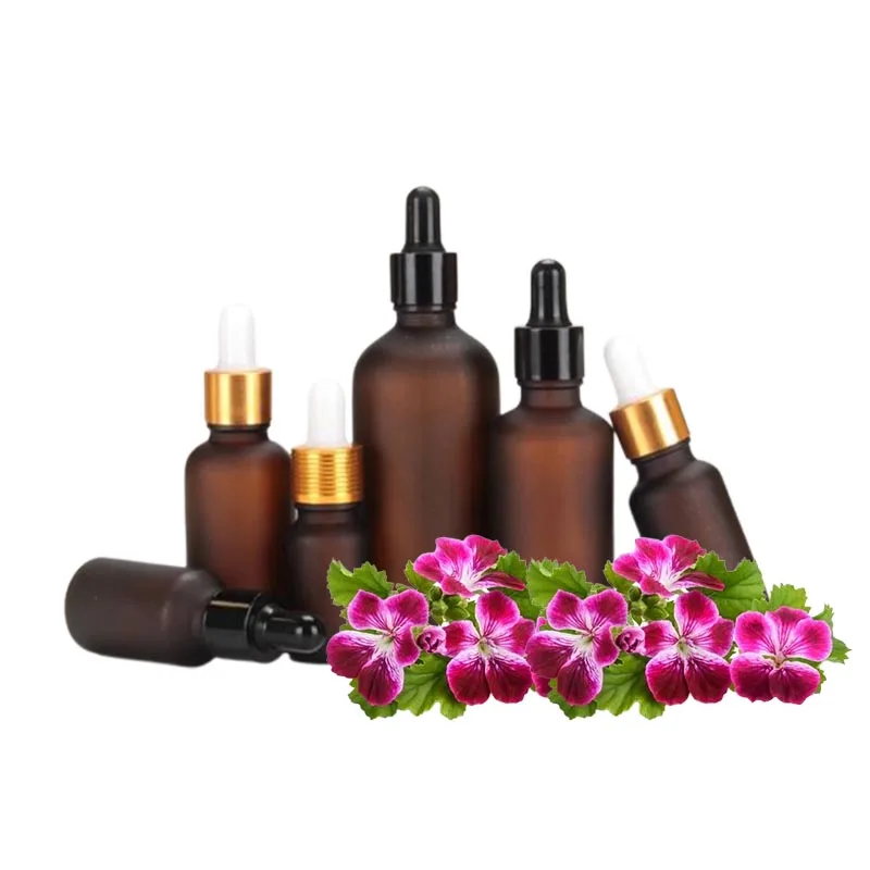 Natural Pure Geranium Essential Oil Bulk Export for Enhance your Skin Moisturization 100% Organic Certified Oils