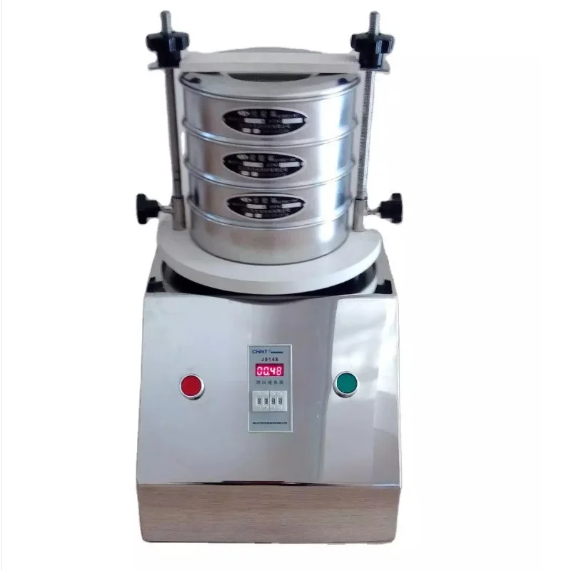 Chemical powder screening stainless steel ultrasonic test sieve machine