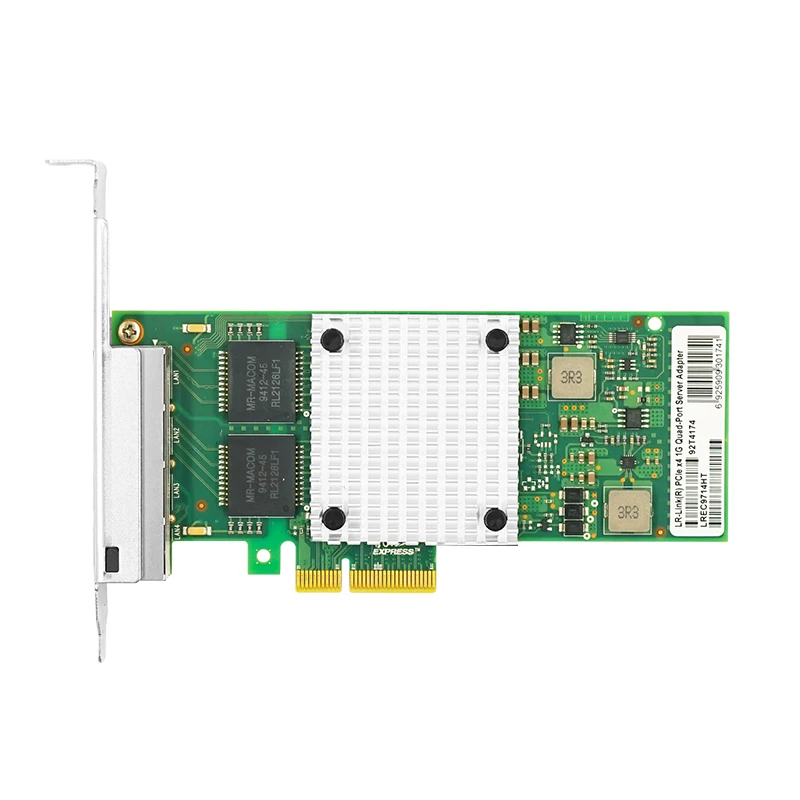 Новый оригинальный Intel ADPCI350000 Quad Port GigE i350 Base-T PCI Card