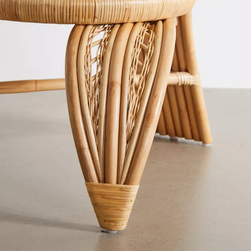 New Decor 2022 Natural Rattan Relax Chair, rattan chairs bulk in wholesale in Vietnam